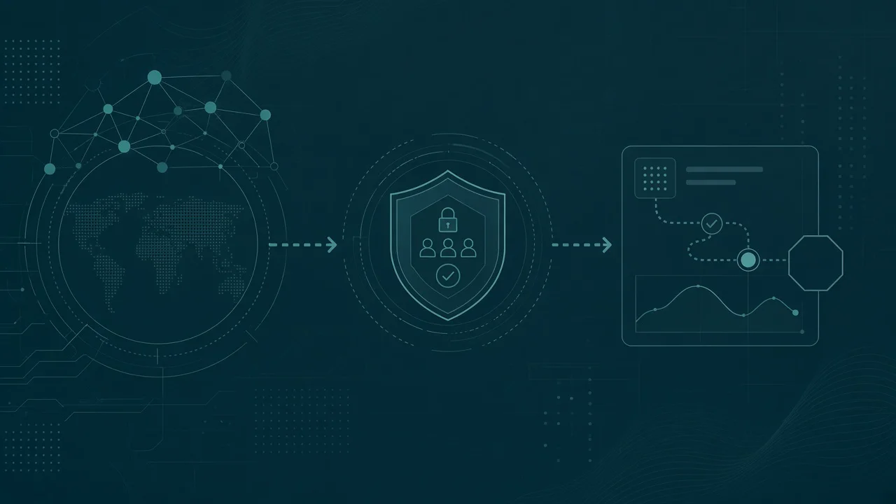 Этапы выката: карта узлов, права агента, CRM-след и стопы